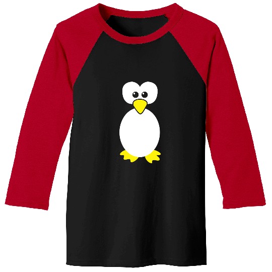 Penguin Pet Face Design quick Easy funny Costume Baseball Tees