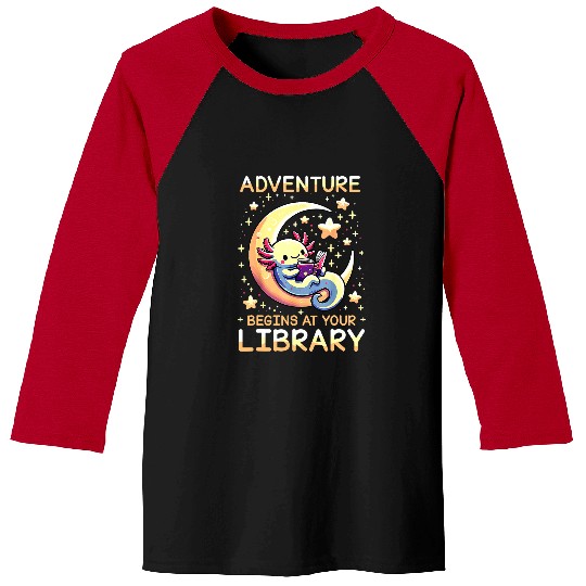 Book Fun Adventure Begins At Your Library Summer Reading Program 04 05 6 Baseball Tees