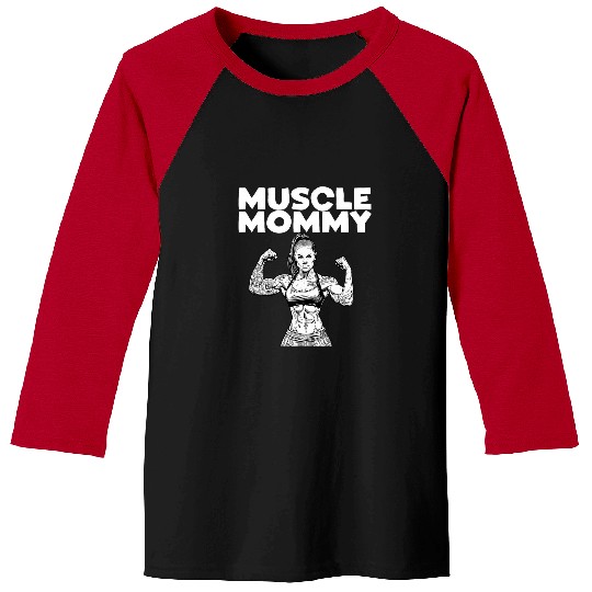Gym Muscle Mommy Pump Cover for Women Weightlifting Fitness 23 Baseball Tees