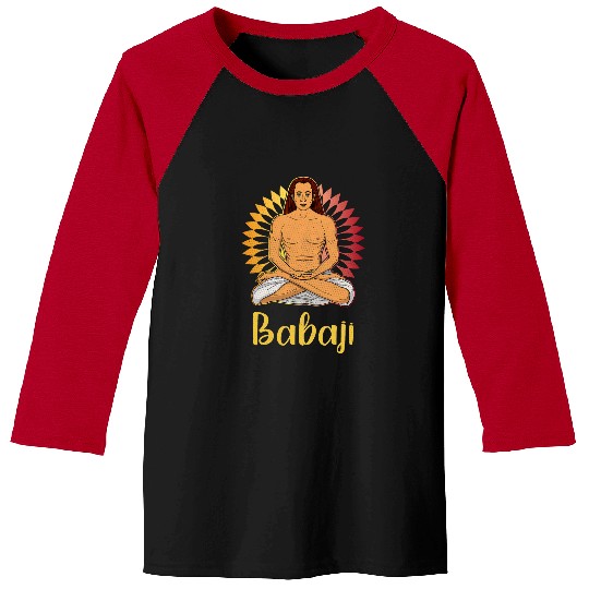 Mahavatar Babaji Hinduism Buddha Peace master fitness poses 29 Baseball Tees