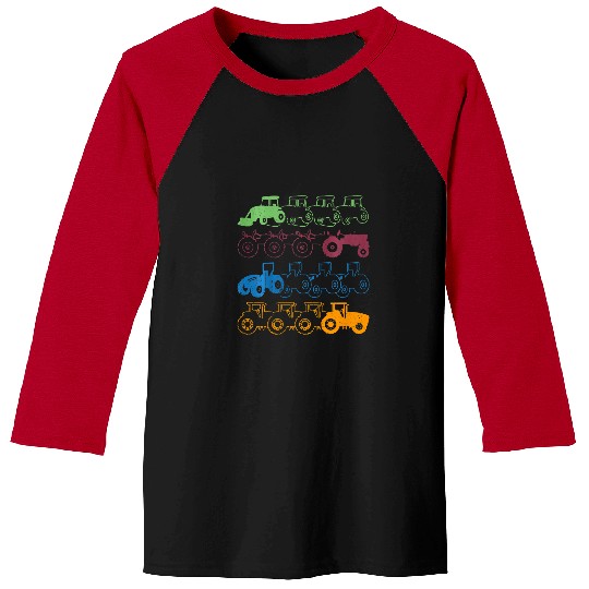 Tractor Fun driving Kids Tractor Kids Gift Trekker Farmer Vehicles 2 Baseball Tees