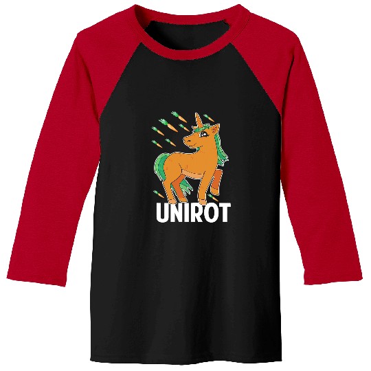 Unicorn Pet Unirot Unicorn Carrot Baseball Tees