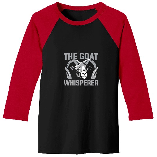 Goats Pet The Goats Whisperer Barnyard Harvest Farming Barn Cattle Baseball Tees