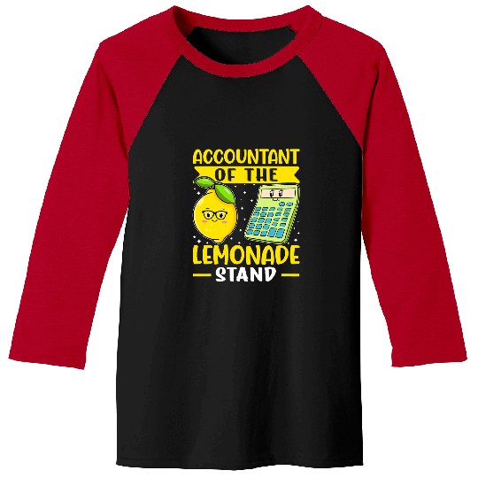 Accountant Job Lemonade Stand Accountant Of The Lemonade Stand Baseball Tees