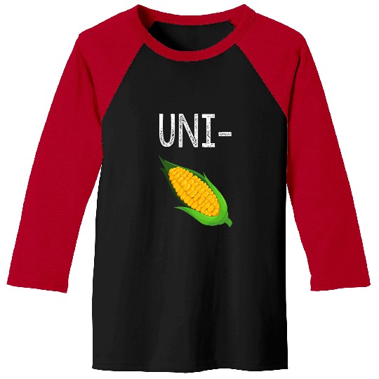 Unicorn Pet Uni Corn Unicorn Maize Pun UniCorn Mystical Corn On The Cob Baseball Tees