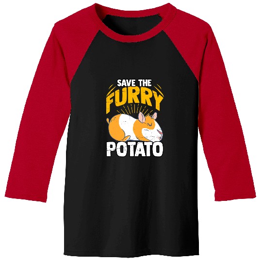 Guinea Pig Pet Safe The Furry Potato Guinea Pig 31 Baseball Tees