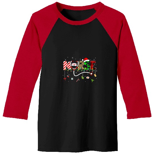 nurses Job christmas boo boo crew reindeer nurses nurses 1 Baseball Tees