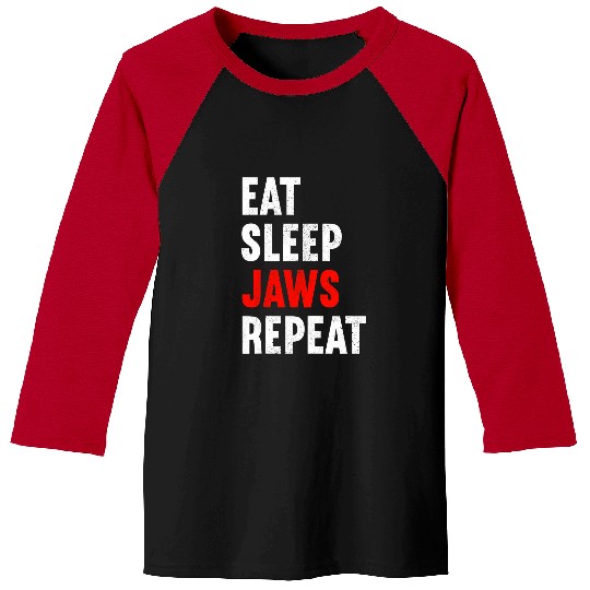 dentists Job Eat Sleep Jaws Repeat Orthodontist dentists dentistsry Baseball Tees