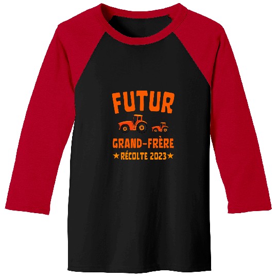 Tractor Fun driving Future Big Brother Harvest Tractor Farmer Farm Baseball Tees