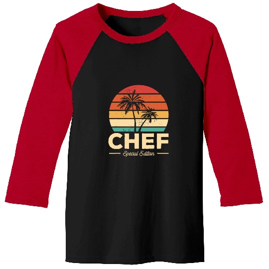 vintages Chef Special Edition Cooking Baseball Tees