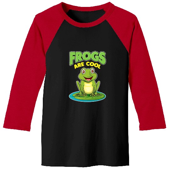 Frog Pet Funny Frogs are Cool Toad Lover Baseball Tees