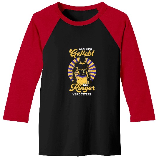 Otter Pet Mens Wrestling Ringer Grandpa Loved Als Ringer vergottert Baseball Tees