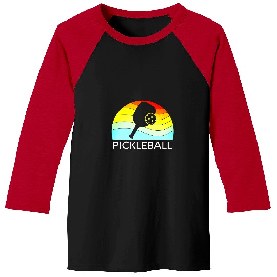 Sport Pickleball Pickleball Dinking Retro vintagess Sport Racquet Paddle Ball 4 Baseball Tees