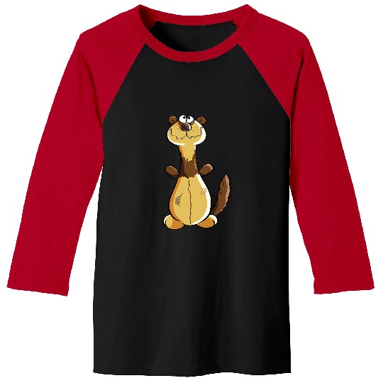Ferret Pet Funky Ferret Or Weasel I Gift For Ferret Lover Baseball Tees