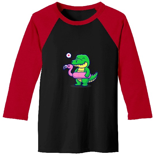 Alligator Pet Vacations Summer Kids Baseball Tees