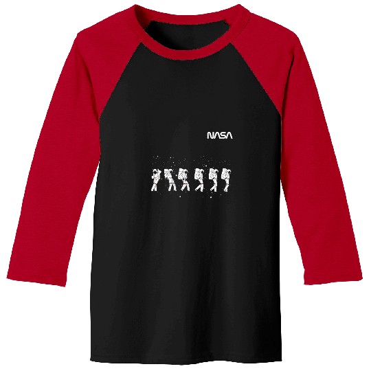 Astronaut Job NASA Astronauts Dancing Worm Baseball Tees