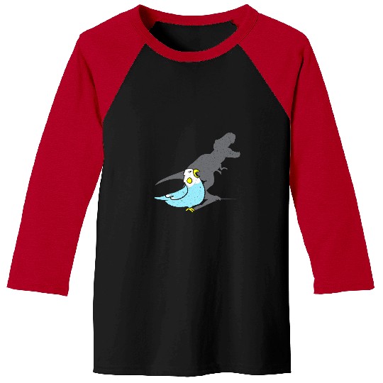 Dinosaur Pet Budgie Dinosaur Budgerigar Birding Birdwatching Parakeet Baseball Tees
