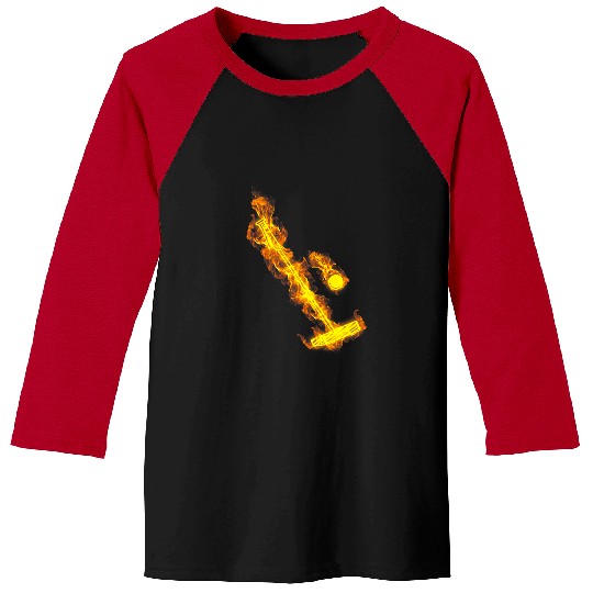 Horse Pet Polo Bat And Ball Flames Horse Polo Player Baseball Tees