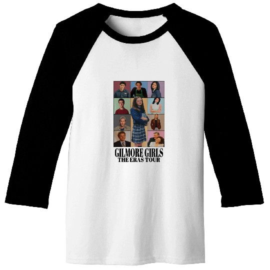 Black _ Gilmore Girls Eras Tour , Eras Tour GG Edition, Rory Gilmore , Eras Tour , Sw Baseball Tees