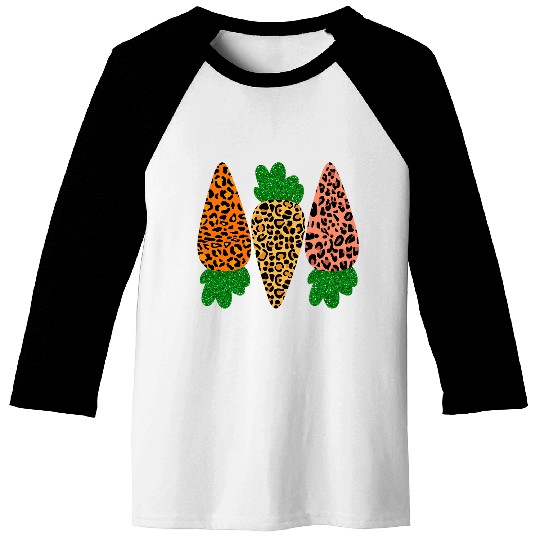 Happy Easter Carrots Bougie Carrots Leopard Carrots Outfit Baseball Tees