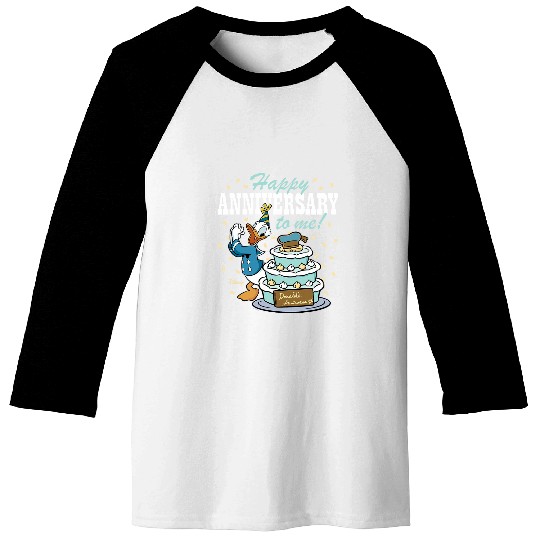 Duck Pet Donald Duck Happy Anniversary To Me Baseball Tees