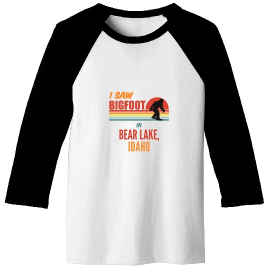 Bear Pet  bigfoots Lives In Bear Lake Idaho Baseball Tees