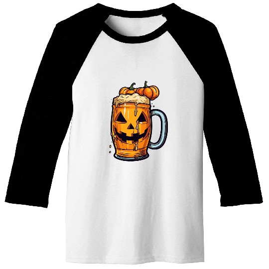 Beer Fun Beer Halloween Costume Alcoholic Beer Drinker Trick Or Treat Baseball Tees