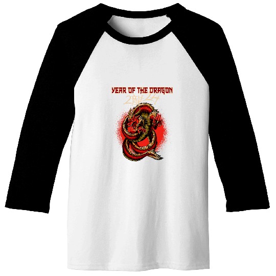 Dragon Pet Chinese Dragon Year of the Dragon Lunar New Year Baseball Tees