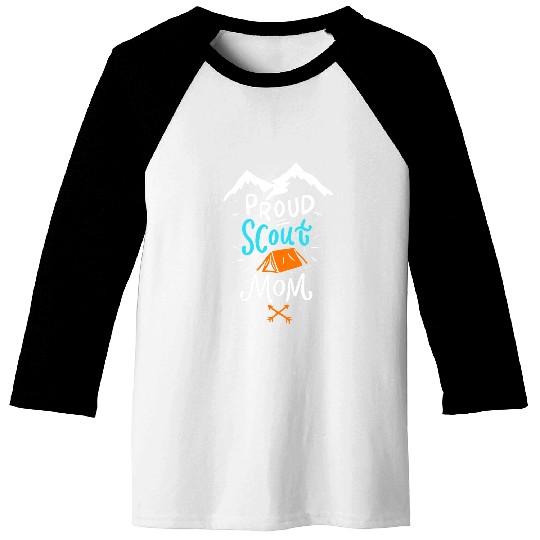 Scout Job Proud Scout Mom Parent Mother Of Boy Girl Club 3 Baseball Tees