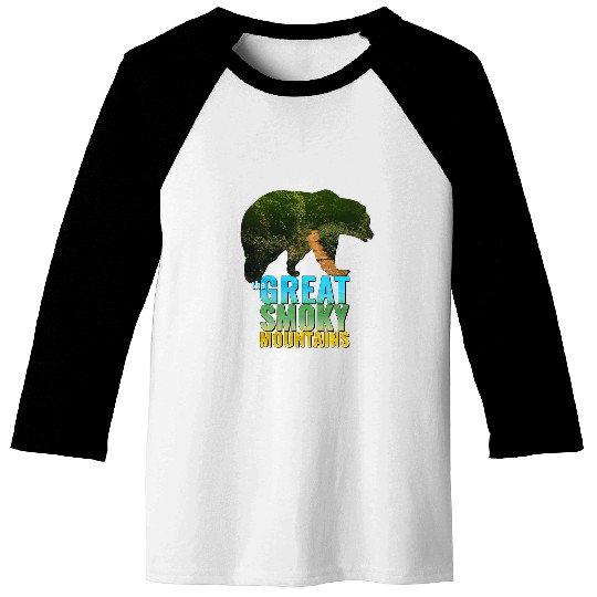 Bear Pet Great Smoky Mountains National Park Smokies Black Bear 68 Baseball Tees