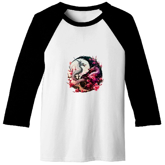 Dragon Pet Yin Yang Chinese New Year Year Of The Dragon 1 Baseball Tees