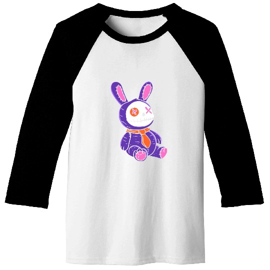 Bear Pet Creepy Pink Pastel Goth Teddy Bear Voodoo Doll Witchcraft 612 Baseball Tees