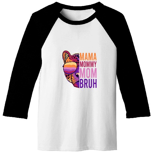 Lion Pet Mama Mommy Mom Bruh Lion Baseball Tees