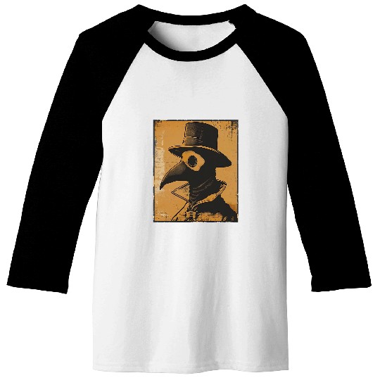 vintages Plague Doctor Ancient medicines Medieval Chemist Art Baseball Tees