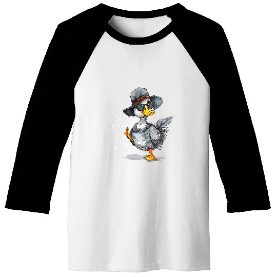 Duck Pet Ducklings Bath Duck Quacking 155 Baseball Tees