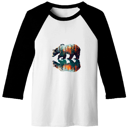 Bear Pet reflective est bear Baseball Tees