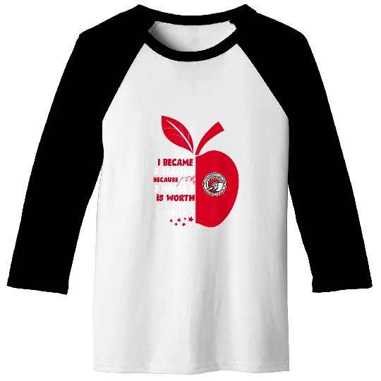 Tampa Spartans I Became Teacher Team Baseball Tees