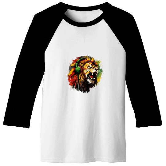 Lion Pet Rasta Reggae Lion Reggae Music Lion Of Judah Rasta Pride Baseball Tees