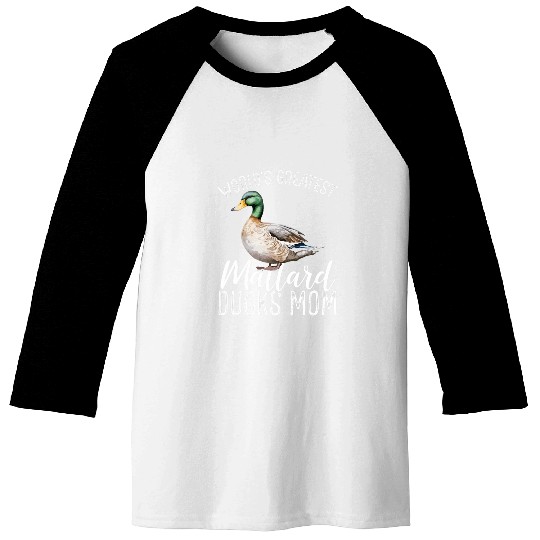 Duck Pet Mallard Duck Dad Duck Food Duck Enclosure for Mallard Ducks Baseball Tees