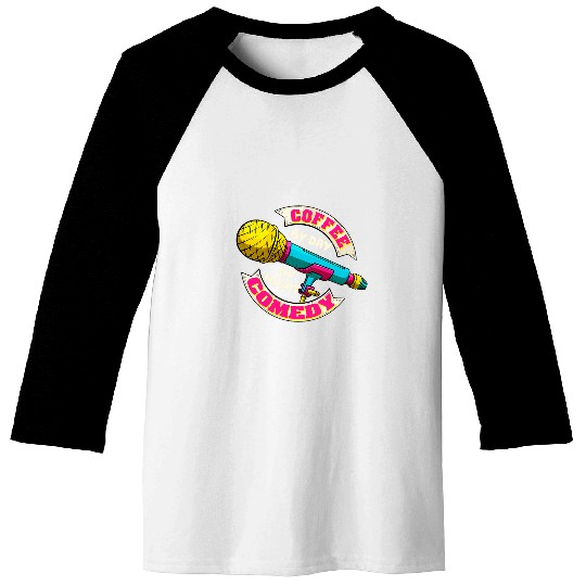 Coffee Fun By Day Comedy By Night Men Women Coffee Lover 25 Baseball Tees