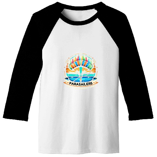 Longest Lines Horizon Parasailing Tee Baseball Tees