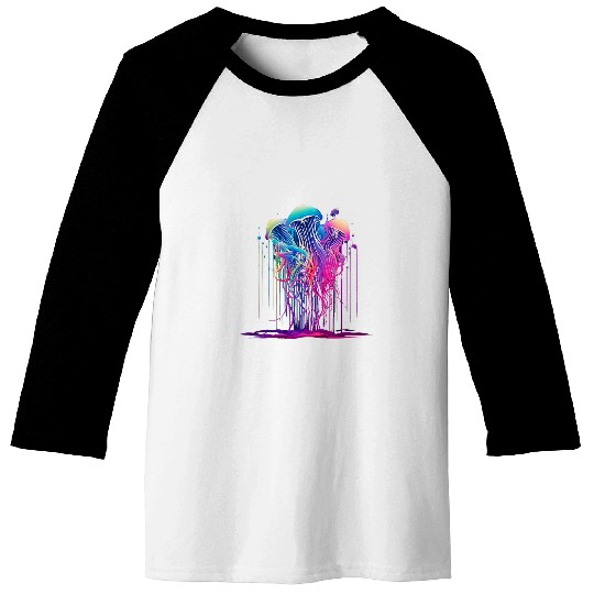 Jellyfish Ocean Animal Scubas Diving Jelly Fish 5 Baseball Tees