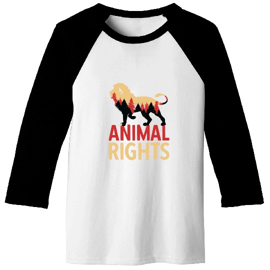 Lion Pet Animal Welfare Nature Lion Environment Animal Species Baseball Tees