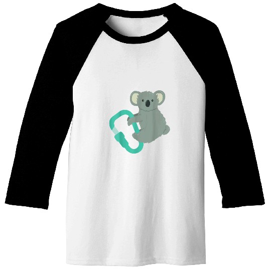Koala Pet Carabiner Koala Bouldering KoalaBear Baseball Tees