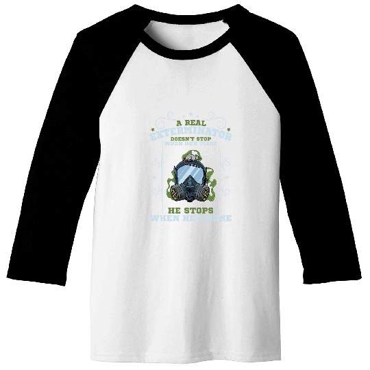 Pest Repeller Insect Killer Profession Sayings Exterminator 9 Baseball Tees
