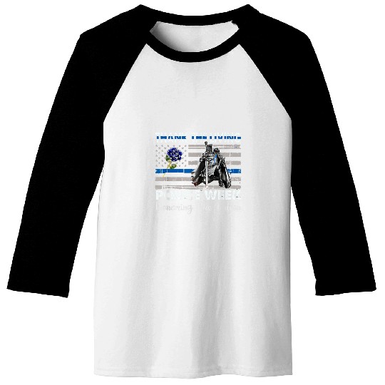 Police Job Thank The Living Honor The Fallen National Police Week Baseball Tees