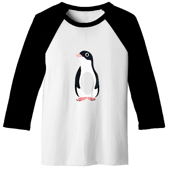 Penguin Pet Lover Outfit for Kids Youth Teen Girls and Boys Baseball Tees