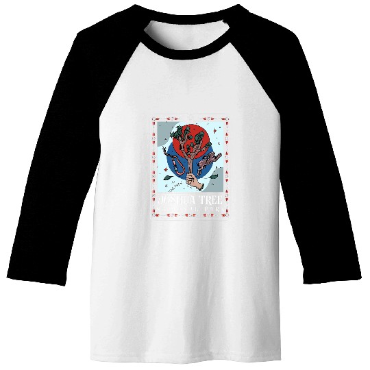 Joshua Tree National Park Tarot Card Nature Lover Exploring Baseball Tees