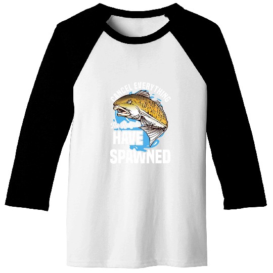 Redfish Fisher Spot Rod Redfish Fishing Redfish Fisherman Baseball Tees