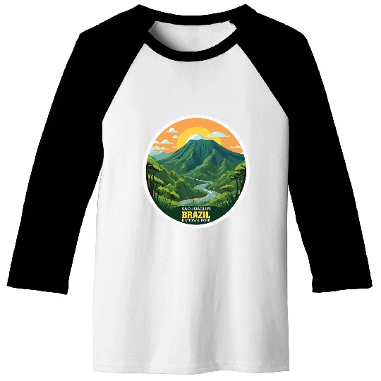 Sao Joaquim National Park Brazil Landscapes Hiking Mountains Baseball Tees